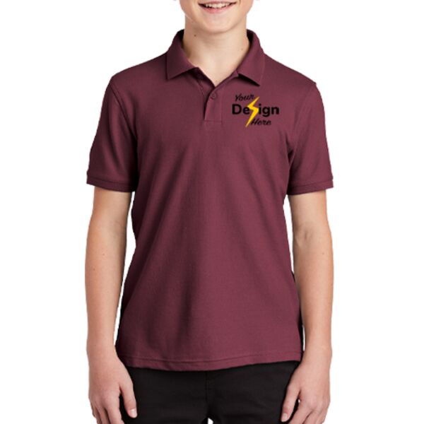 Youth Core Classic Pique Polo Thumbnail