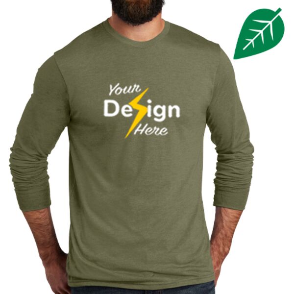 Unisex Tri Blend Long Sleeve Tee Thumbnail