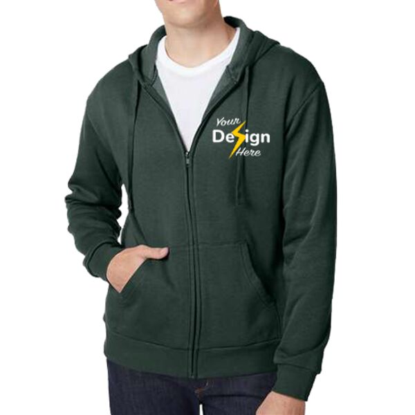Eco-Cozy Fleece Zip Hoodie Thumbnail
