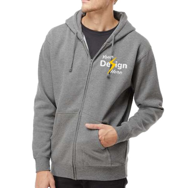 Heavyweight Full-Zip Hooded Sweatshirt Thumbnail