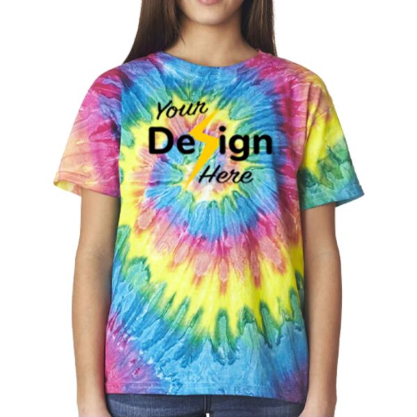 Youth Ripple Tie-Dyed T-Shirt Thumbnail