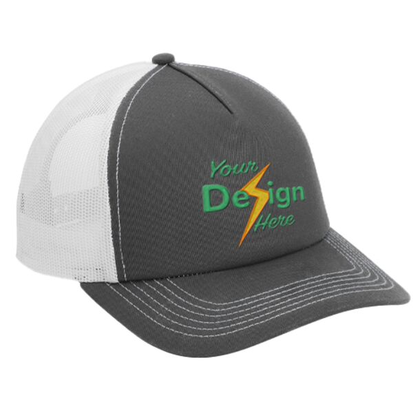 Low Profile Snapback 5 Panel Trucker Cap Thumbnail